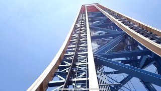 Superman Escape From Krypton Front Seat Pov 2023 Full Hd Six Flags Magic Mountain