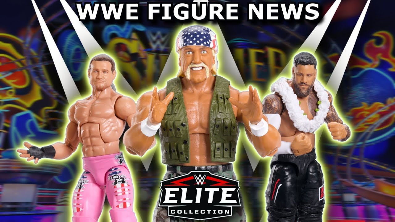 WRESTLING FIGURES MATTEL Basic Elite Superstar wwe wwf Wrestlers Create