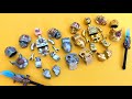 Lego Warhammer 40k Minifigures | Warhammer Grey Knight & Gold Knight Space Marines | Unofficial Lego