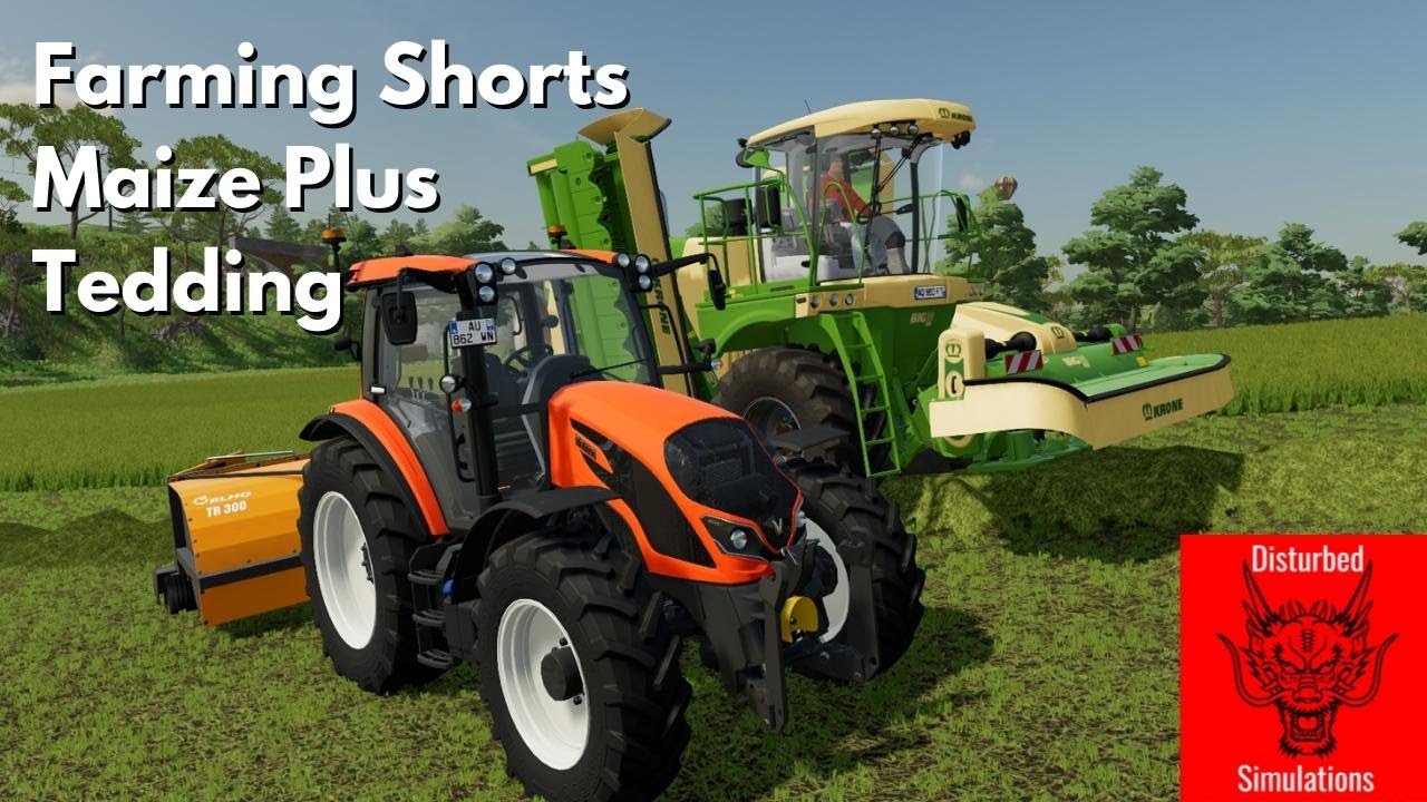 FS22 - MaizePlus - Tedding 