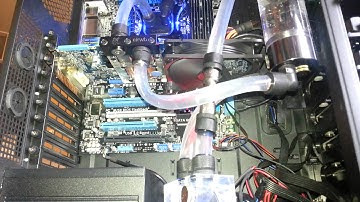 $650 Watercooling - Custom PC First waterloop build Part7 (Filling the loop)