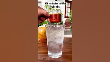 CAFE NƯỚC DỪA TƯƠI #phachế #coffee #caphe #barista