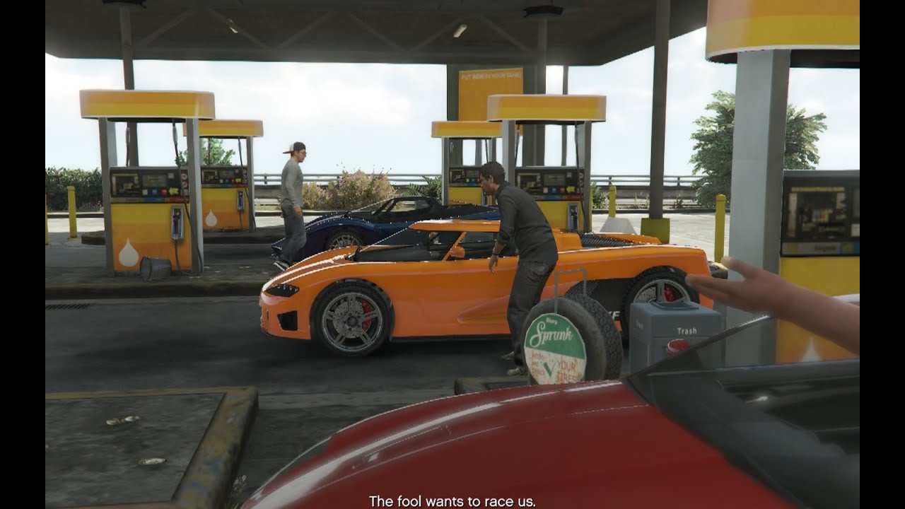 GTA 5 - I fought the law mission - Cheetah and Entity XF - YouTube