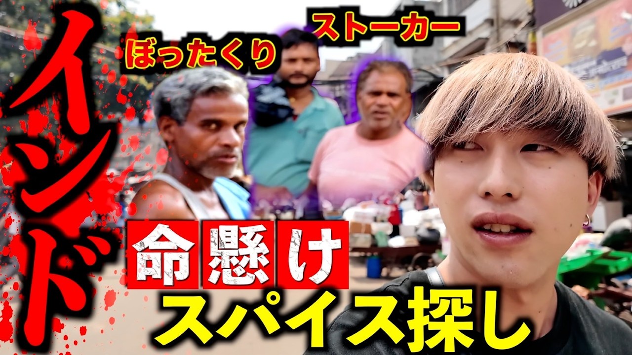 【インド】スパイス買いにきただけなのに大変な目に遭いました。