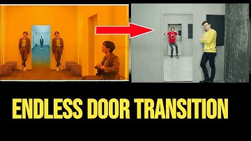 ENDLESS DOOR TRANSITION - Jus2 FOCUS ON ME || KINEMASTER Tutorial