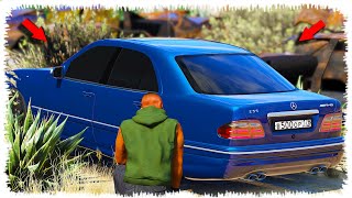 ДЖОННИ СВАЛКАДАН МЕРС W210 ТАУЫП АЛДЫ! (GTA V) джони окигасы,қазақша гта5 жони машина тапты