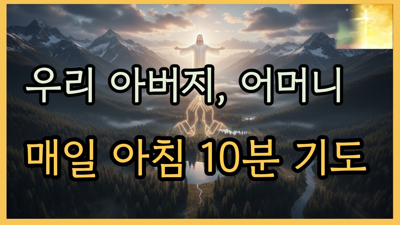 생기를 되찾아주는 아침의 시작 l 성경말씀 l 아침기도 l 평온의 순간