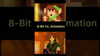 Links True Feelings For Zelda 8-Bit Vs. Animation