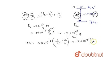 What is the wavelength of a photon emitted during a transition form the n_(i) = 5 state to the n...