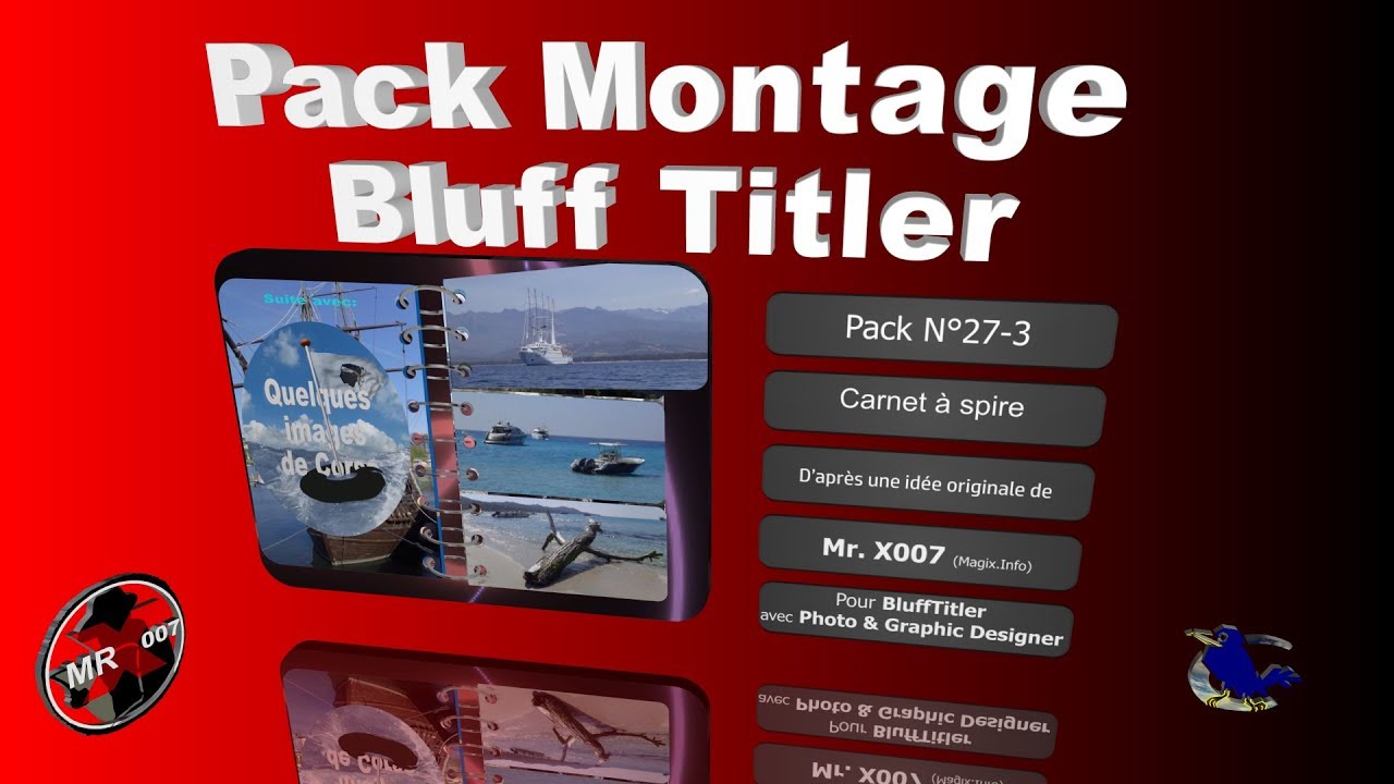 Pack N°27-3 Carnet à spire BluffTitler + P&GD top movies on netflix