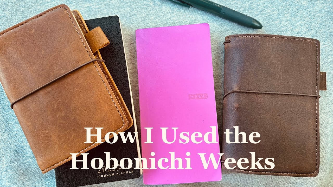 How I Used the Hobonichi Weeks | Missing the Cream Paper | Planner & Journal Setup and Walkthrough