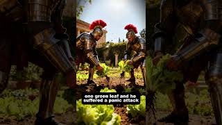 The Roman emperor fled his palace... because of a salad. 🥬😱