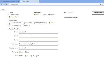 Crear el microservicio departament y sus dependencias - Microservicios con Spring Boot (Tutorial 1)