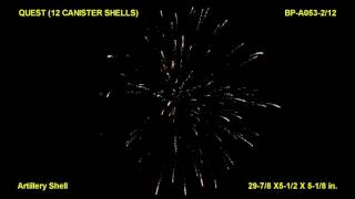 NEW 2017 Brothers Pyrotechnics (BP-A053-2/12) Quest [Artillery Shells]