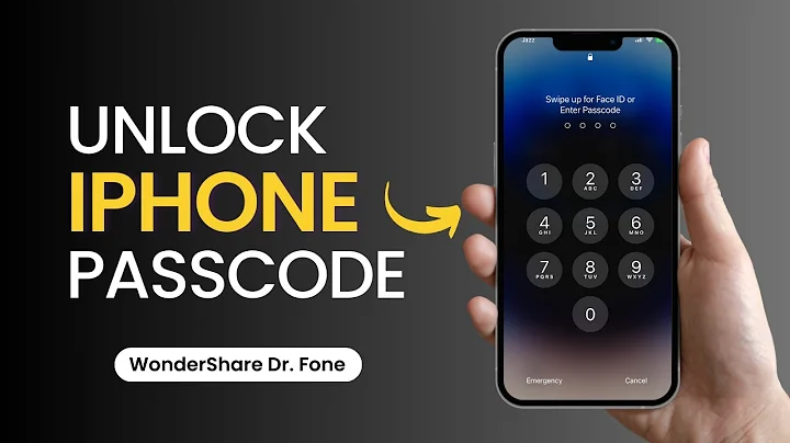 How to Unlock iPhone Passcode Easily | WonderShare Dr. Fone