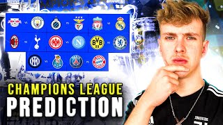 My Champions League Round of 16 Prediction