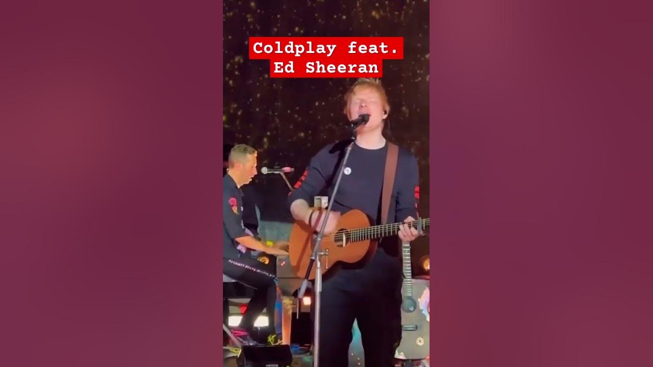 Coldplay feat. Ed Sheeran #chrismartin #coldplay #edsheeran #fixyou