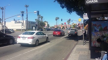 LAPD Responding With This Idiot Blocking The Crusier