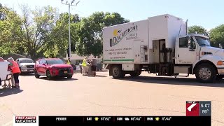 Connections Area Agency on aging held annual Shredtastic shredding event