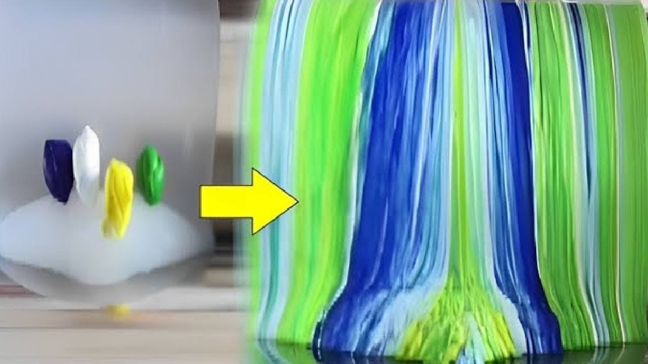 Satisfying silicone mixing 9 minutes no music