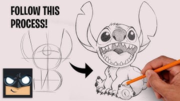 How to Draw Stitch | Sketch Workshop