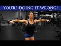 How To Do Lateral Raises - Build Your Shoulders