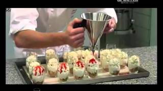 Mini-Entonnoir à piston automatique avec support 0,8 L