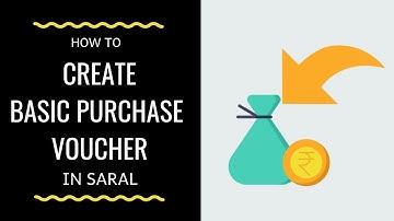 Basic Purchase Invoice Creation in Saral