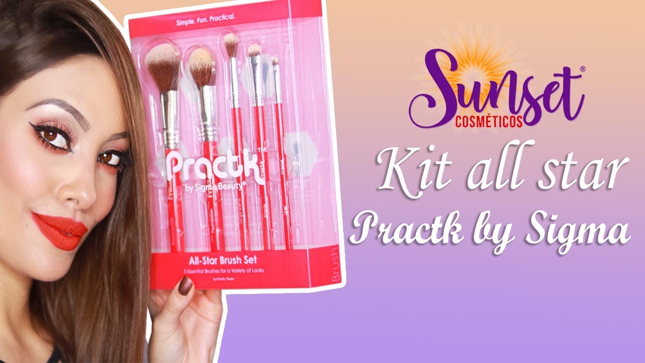 Tudo Sobre Kit de Pincéis All Star Practk by Sigma Beauty