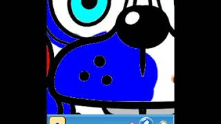 Speed Color in Toy Bonnie FNaF Coloring App HD 720p screenshot 2