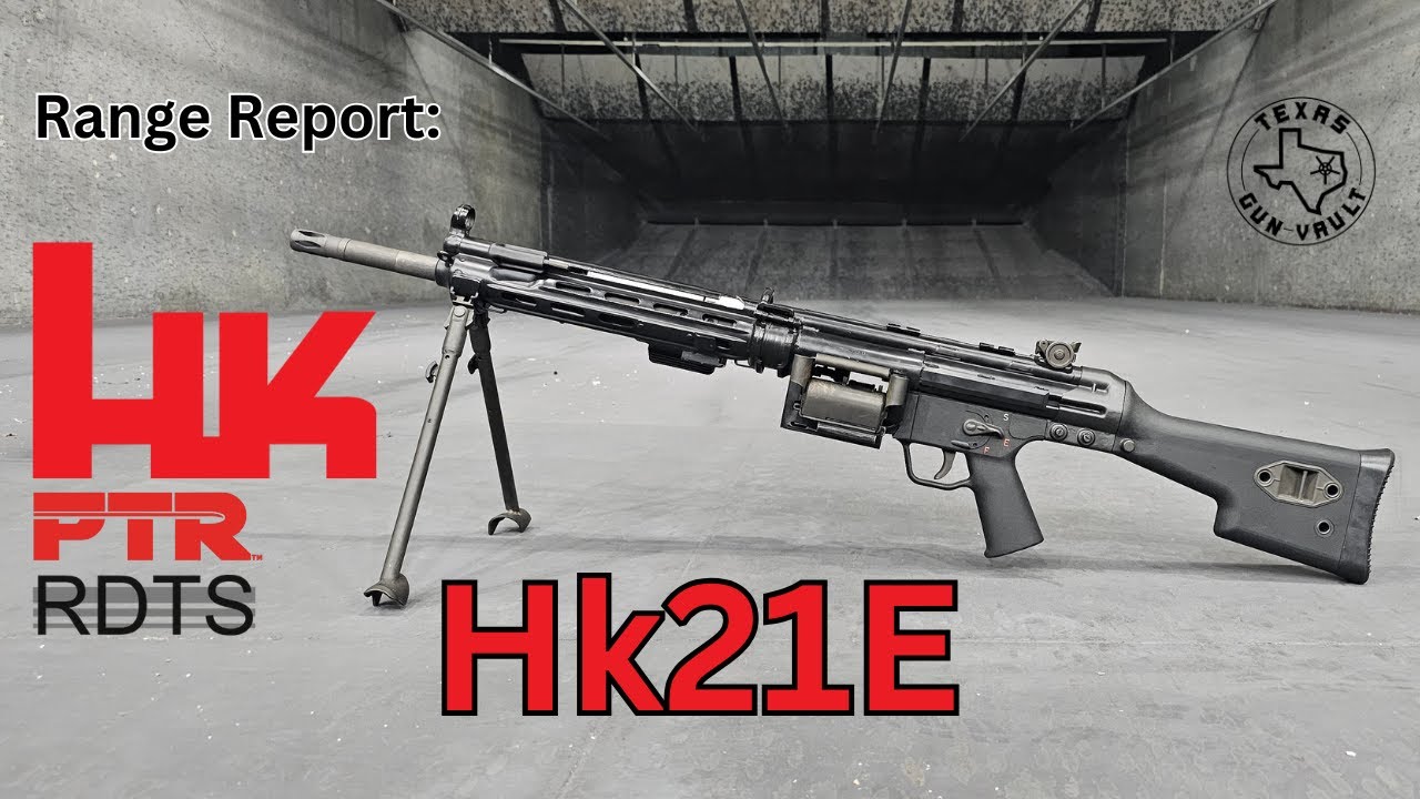 Range Report: Hk21E (PTR-91 / Red Dog Target Supply): Belt-Fed, .308, Semi-Auto Rifle