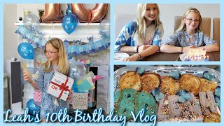 Leah's 10th Birthday Vlog!**Francesca and Leah**