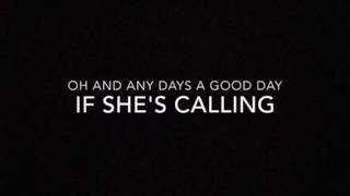 Video thumbnail of "When She Calls - Sam Pottorff ft. Golden | lyrics"