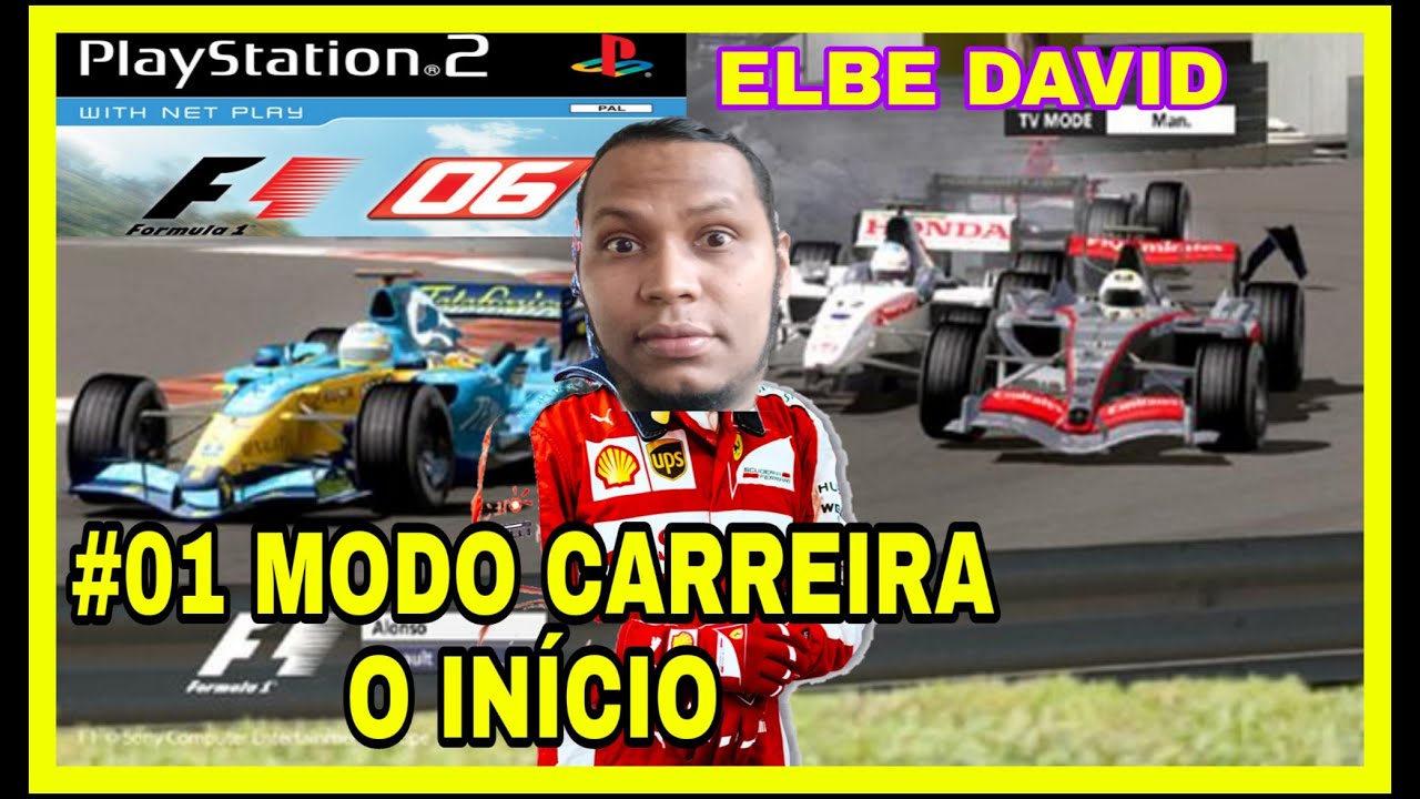F1 2006 como fazer o acerto do carro para corrida?? Setup , elbe david ps2