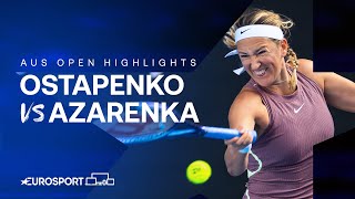 Jelena Ostapenko v Victoria Azarenka | Round Three | Australian Open 2024 Highlights 🇦🇺