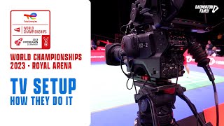 TV setup - Badminton World Championships 2023 by Badminton Famly 1,058 views 8 months ago 2 minutes, 27 seconds