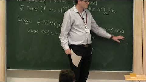 Prof. Ion Nechita | Lecture 2: Random matrix theory with a view towards free probability, and......