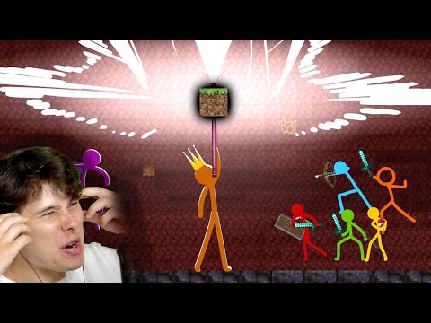 Видео: АНИМАЦИЯ ПРОТИВ МАЙНКРАФТ 25 The Ultimate Weapon - Animation vs. Minecraft - Реакция на Alan Becker