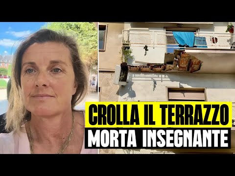 Video TRAGEDIA A LIVORNO: CROLLA IL BALCONE, INSEGNANTE MUORE DOPO VOLO DI 10 METRI. LASCIA MARITO E FIGLI