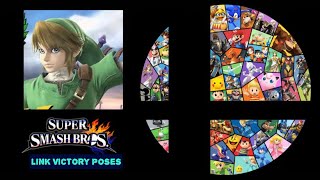 Link - Super Smash Bros For Wii U Victory Poses