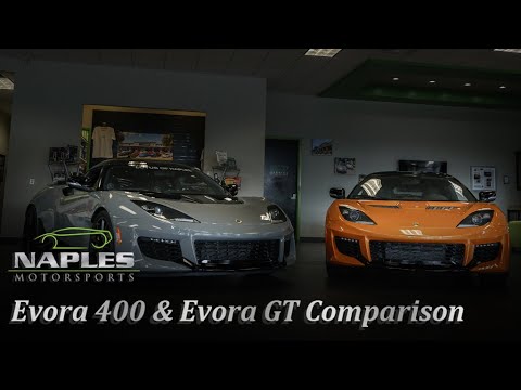 2020 Lotus Evora Gt And Evora 400 Comparison