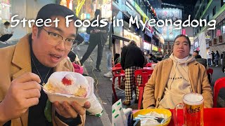 Missin the foods in Myeongdong, Korea