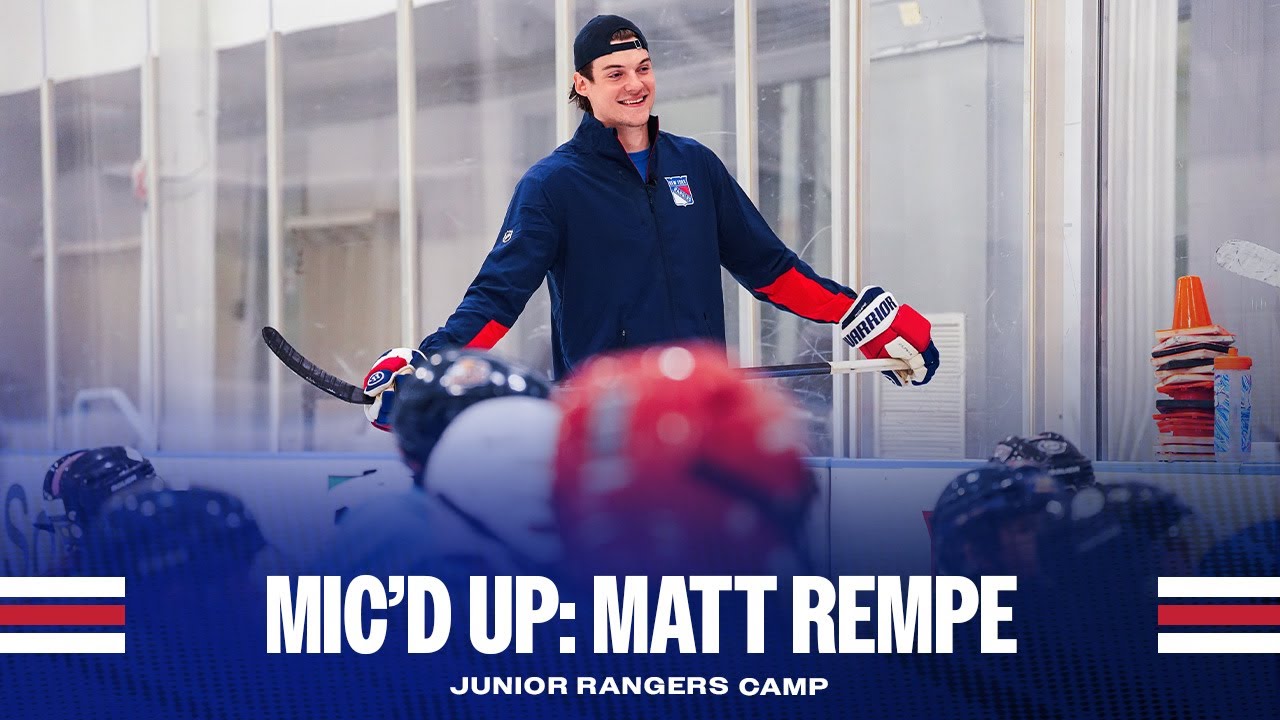 Matt Rempe Mic'd Up: Junior Rangers Summer Camp