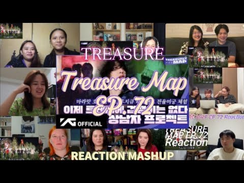 [TREASURE MAP] EP.72 👻 이제 트레저에 겁쟁이는 없다 🎢 상남자 프로젝트 | Reaction Mashup