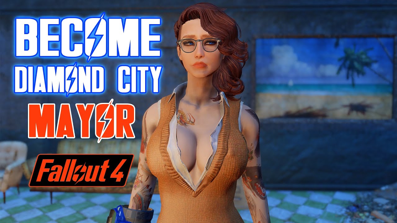 Fallout 4 THE MAYOR OF DIAMOND CITY Depravity DLCSIZED