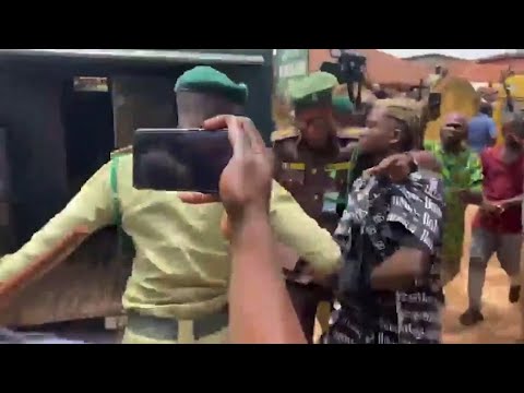 Moment Portable Was Bundled Inside Blackmaria As Remands Him In Prison