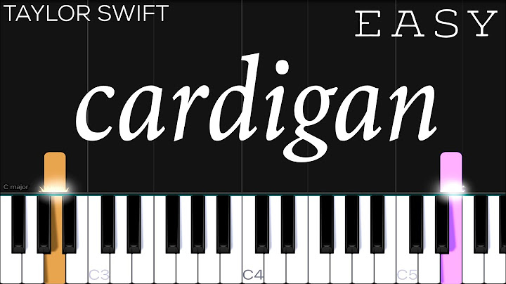 Cardigan Piano version - Piano performance video thumbnail