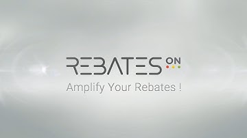 Rebates-ON Quick Tour