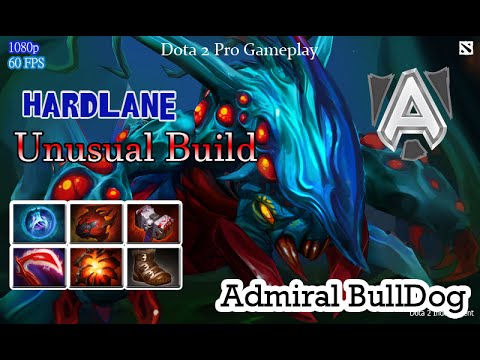 Dota 2 Pro Gameplay Alliance Admiral Bulldog Playing As Weaver Unusual Build