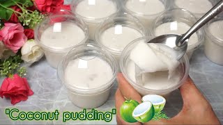 Thai dessert | Coconut pudding
